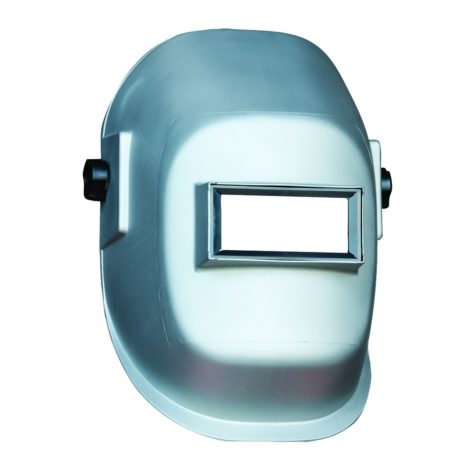 Sellstrom® - Welding Helmet - Passive - Nylon - Lift Front  - 2"" x 4.25" Viewing Area - Shade 10 - Ratcheting Headgear - Silver - 290 Series - Model # S29511